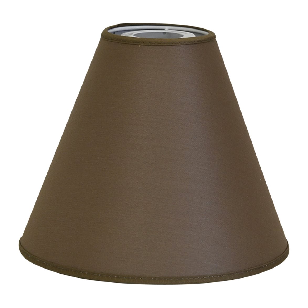 Hallbergs Belysning Chintz Lampsk&auml;rm Brun 22 cm