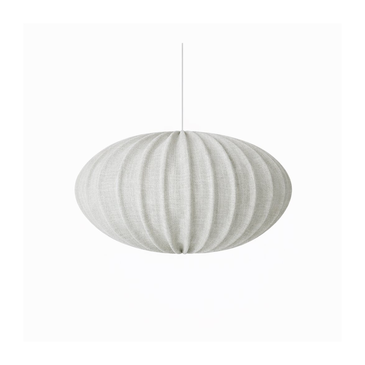BERGO Lampskärmar Ellipse lampskärm 59 Olivia Grey | Lampskärmar - Skärmar taklampor | Lampspecialisterna