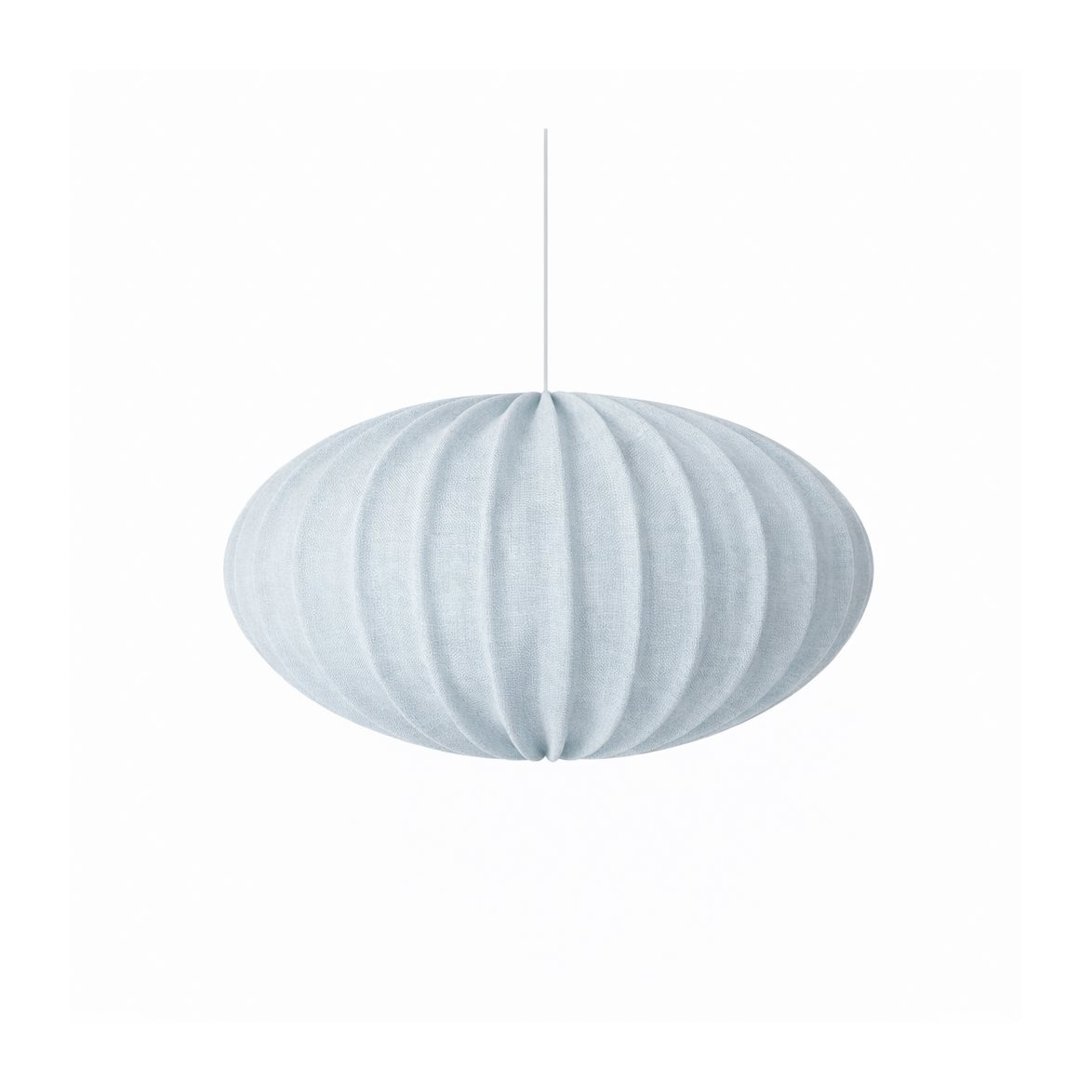BERGO Lampskärmar Ellipse lampskärm 59 Olivia Soft Blue | Lampskärmar - Skärmar taklampor | Lampspecialisterna
