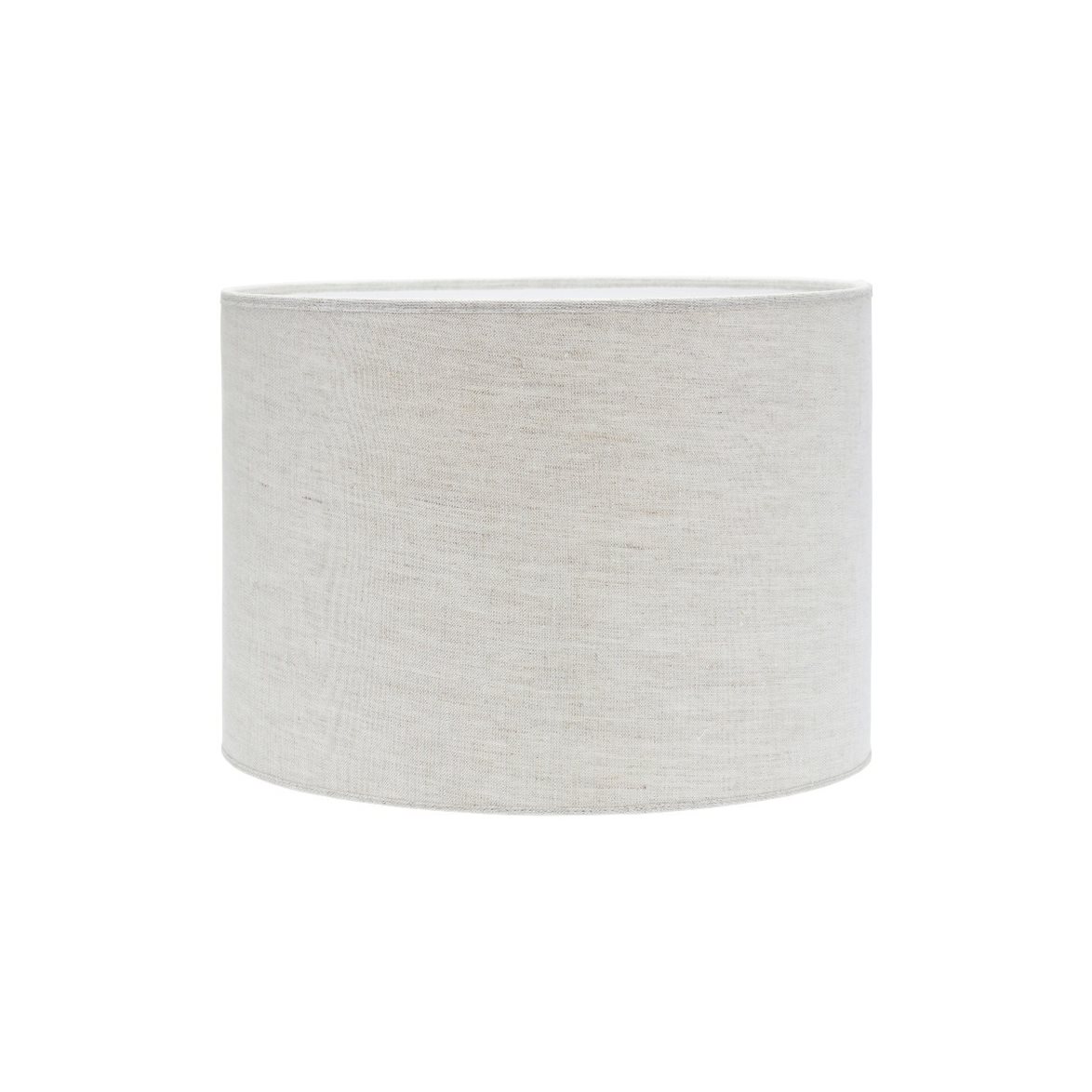 PR Home Sara Lampsk&auml;rm Lin Natur/vit 20cm