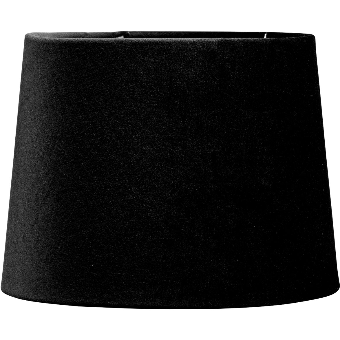 PR Home Sofia Sammet Svart 20cm | Lampskärmar - Lampskärm bordslampor | Lampspecialisterna