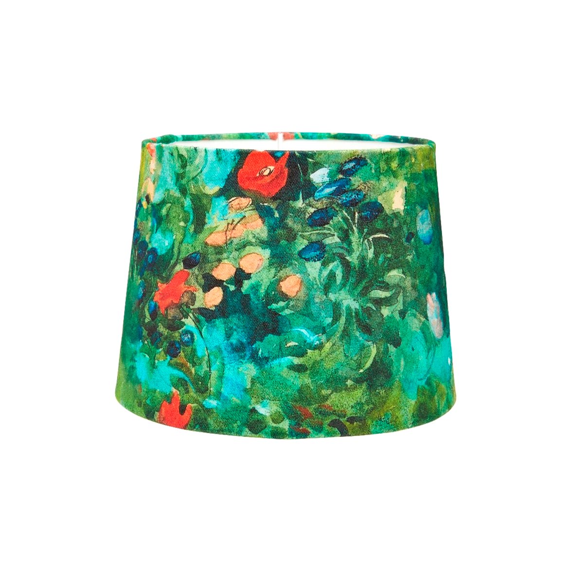 PR Home Sofia Lampsk&auml;rm Blomster Gr&ouml;n 20cm