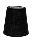 Queen Lampskärm Classico Svart 10cm