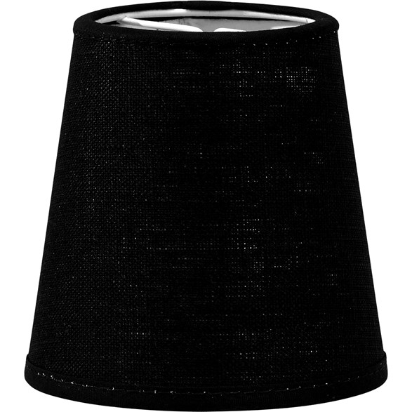 Queen Lampskärm Franza Svart 10cm