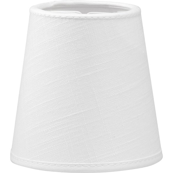 Queen Lampskärm Classico Vit 12cm
