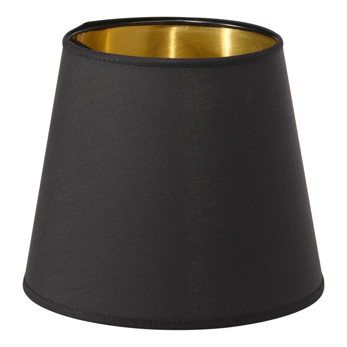 PR Home Cia Toppringskärm Svart/Guld 20cm | Lampskärmar - Lampskärm läslampor | Lampspecialisterna