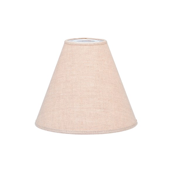 Toppringskärm Lin Natur 22cm