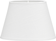Oval Lampskärm Classico Vit 25cm