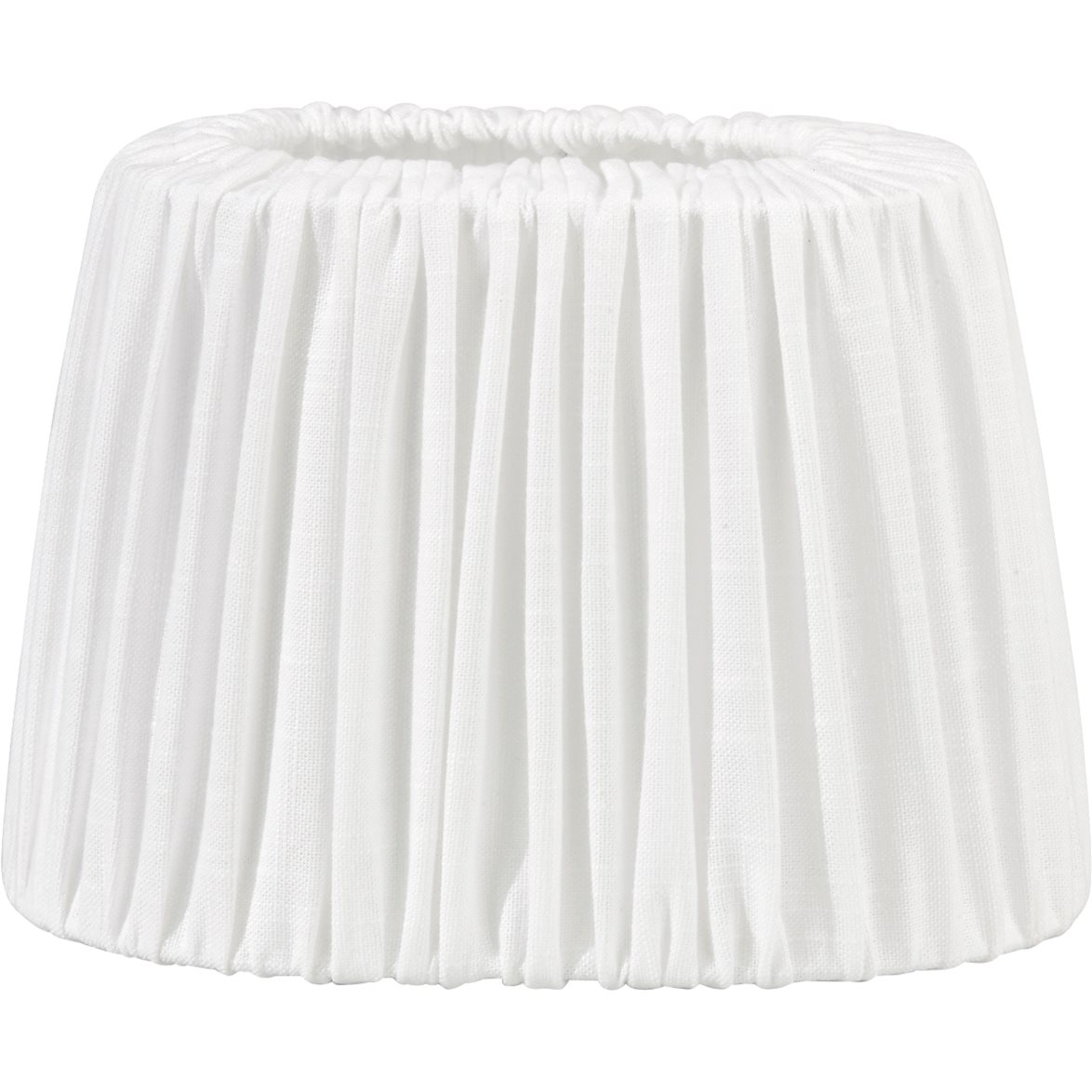 PR Home Omera Veckad Lampsk. Classico Vit 27cm | Lampskärmar - Lampskärm bordslampor | Lampspecialisterna