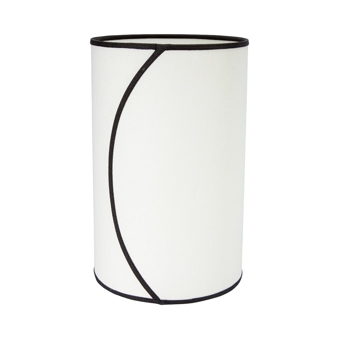 PR Home Ava takskärm Offwhite/svart 25cm | Lampskärmar - Skärmar taklampor | Lampspecialisterna