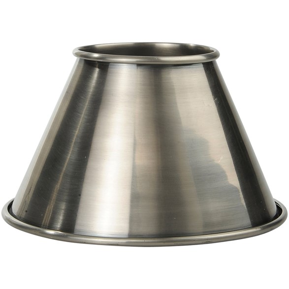 Classic Metallskärm Antiksilver 22cm