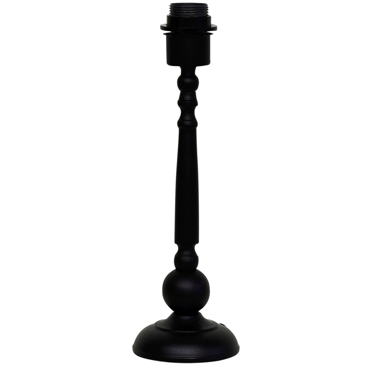 Hallbergs Belysning Livorno Lampfot Matt svart 11cm