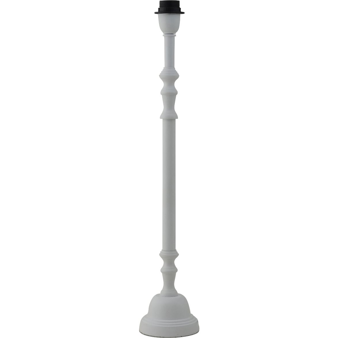 Hallbergs Belysning Anna Lampfot Vit 11,5cm