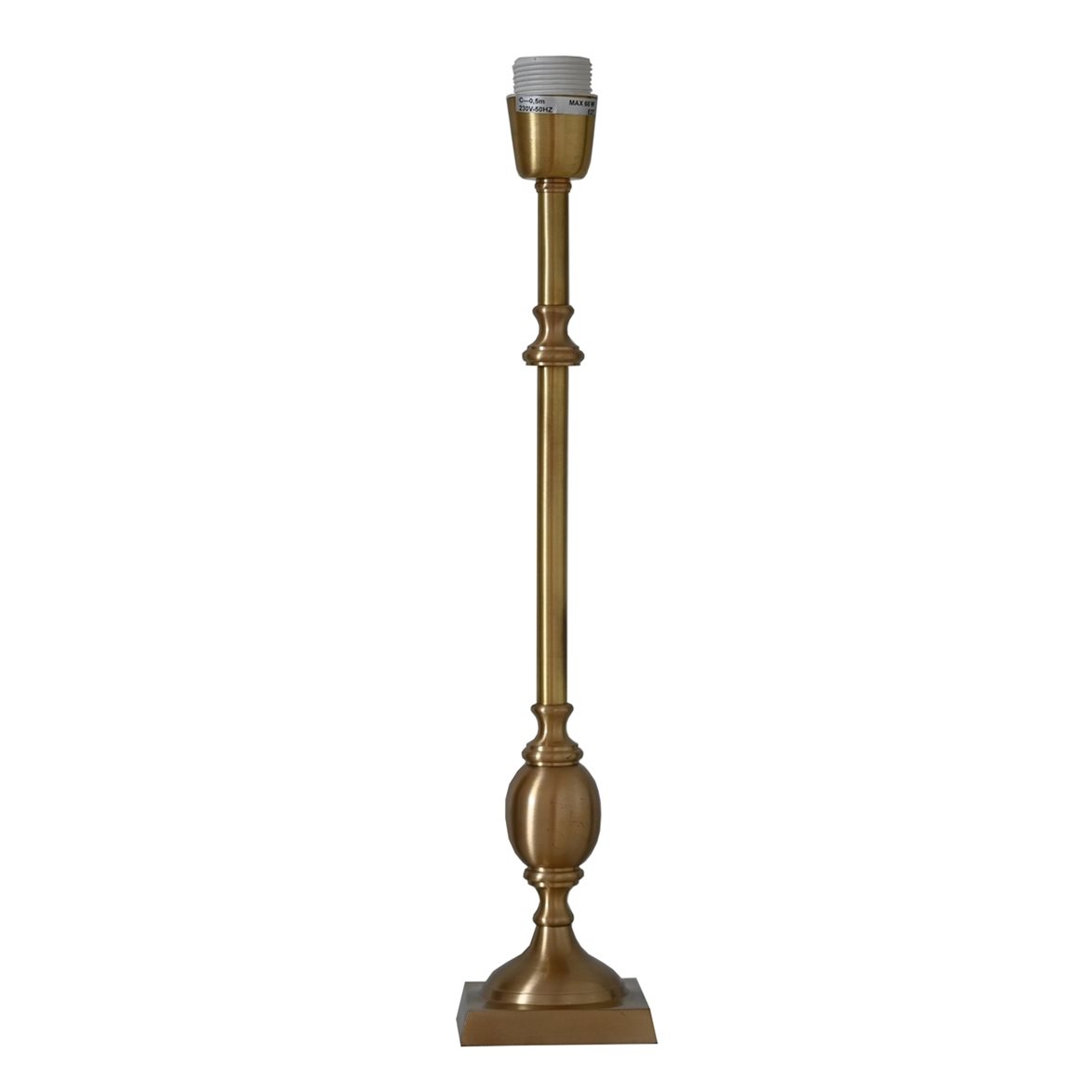 Hallbergs Belysning Charlstone Lampfot M&auml;ssing 10cm