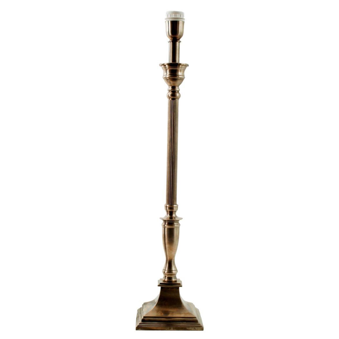 Hallbergs Belysning Waldorf Lampfot XL Antik silver 15,5cm