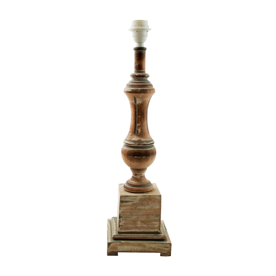 Hallbergs Belysning Kingston Lampfot Vintage natur 15,5cm