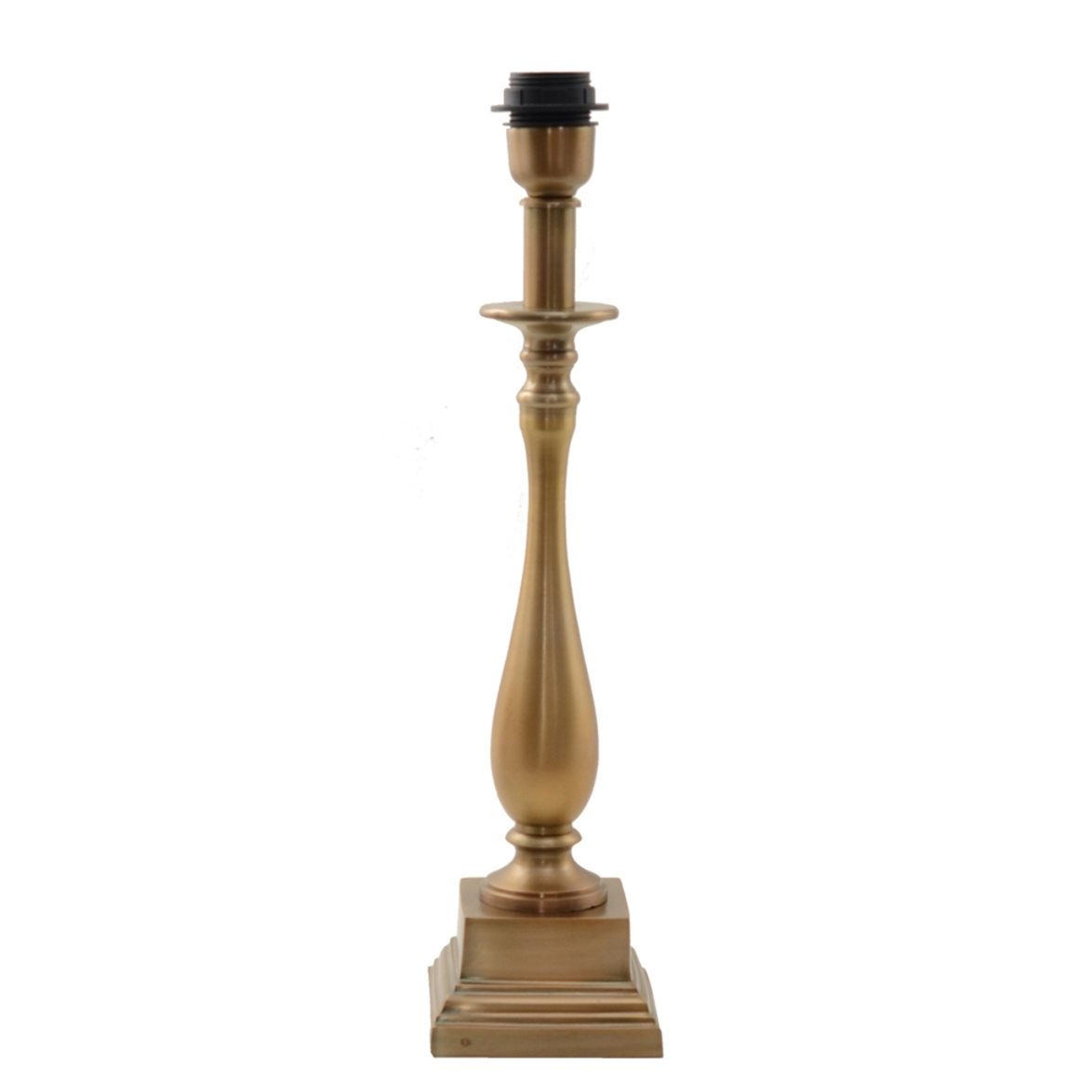 Hallbergs Belysning Strada Lampfot L&aring;g Oxid 11,5cm