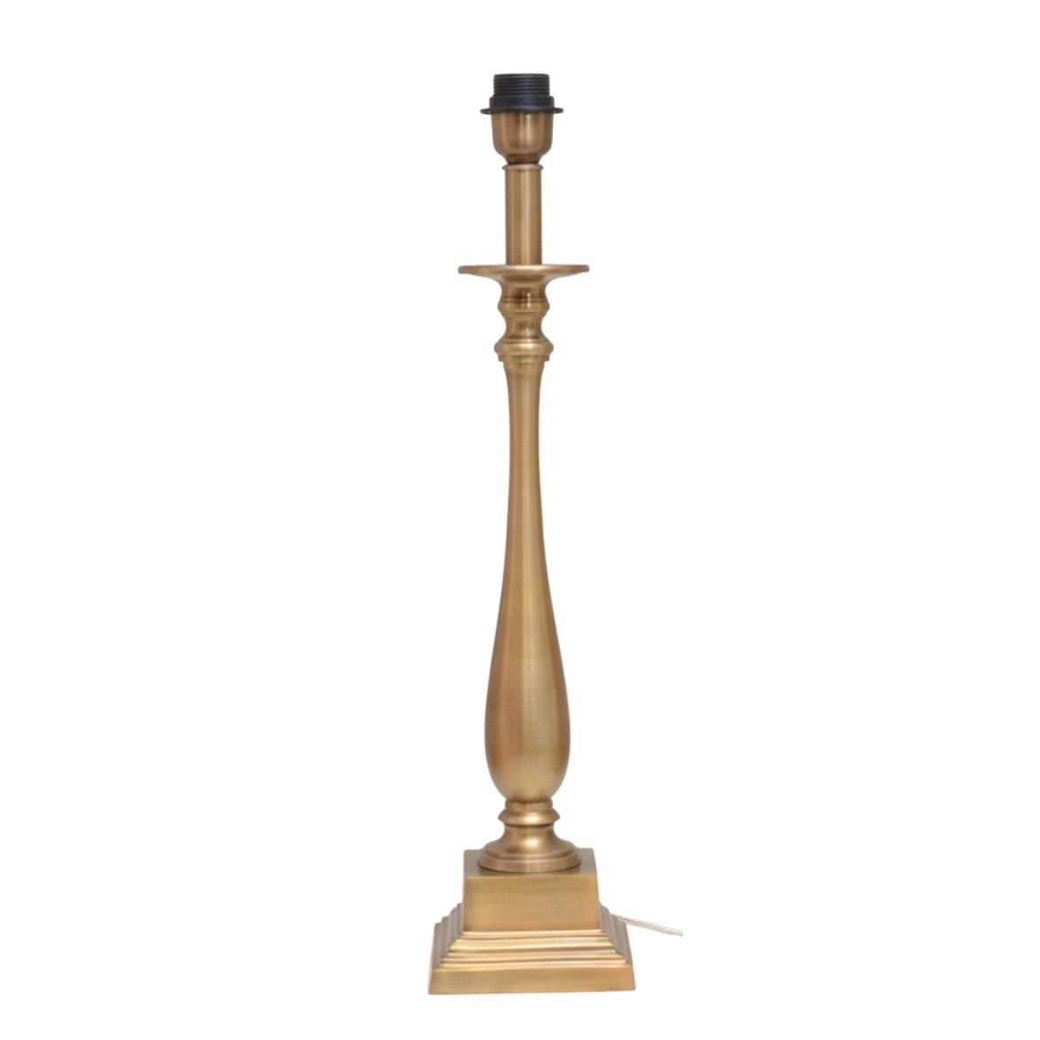 Hallbergs Belysning Strada lampfot H&ouml;g Oxid 14cm
