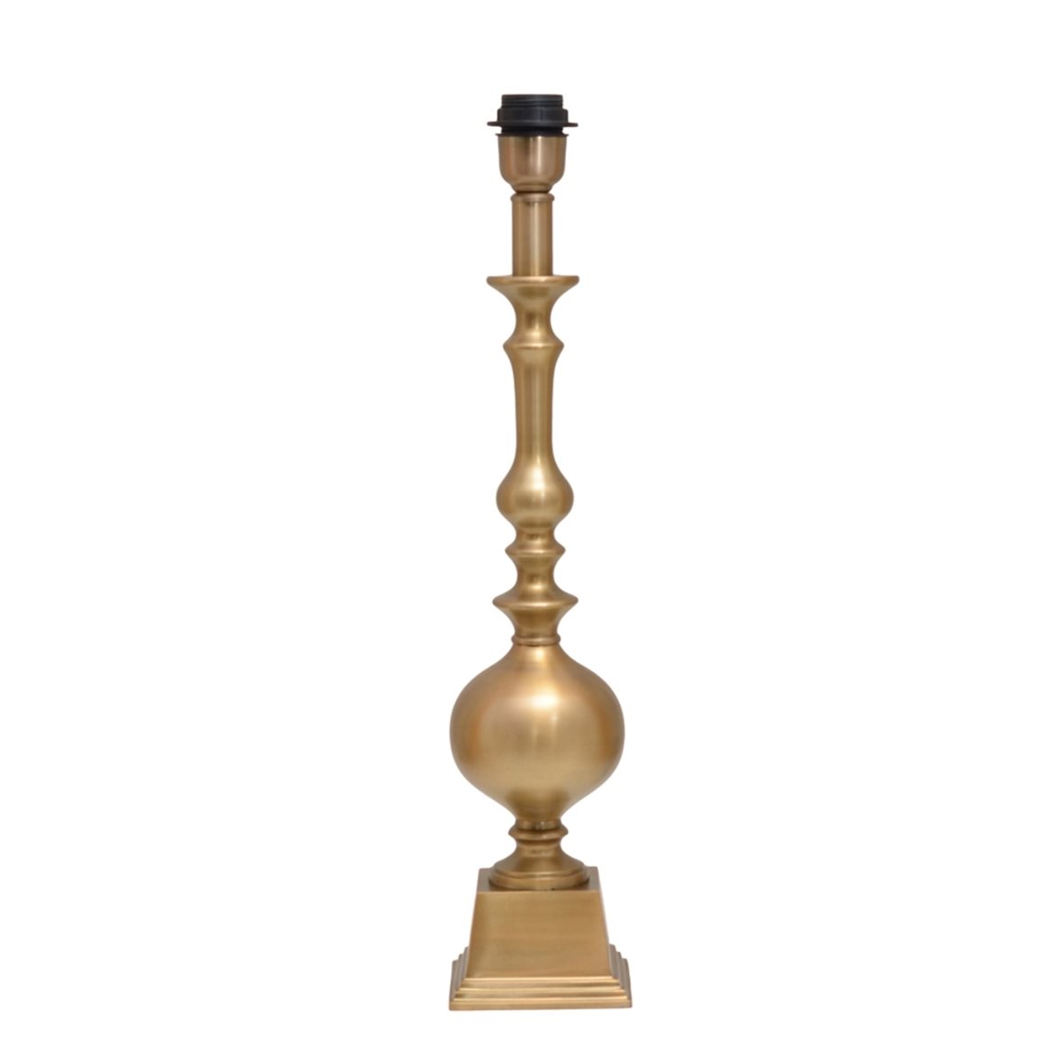 Hallbergs Belysning Denton Lampfot Oxid 11cm | Inomhusbelysning - Bordslampor - Lampfötter | Lampspecialisterna