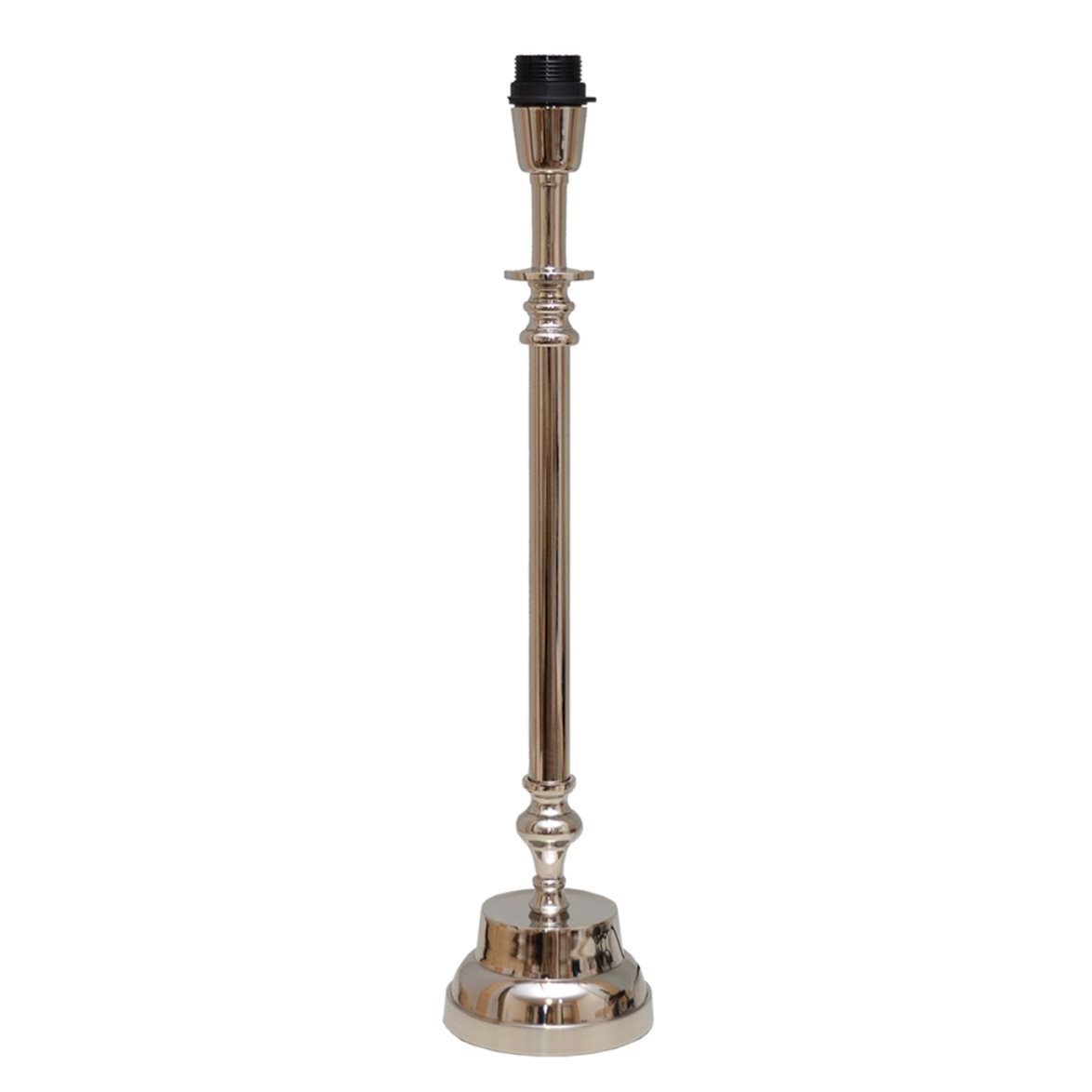 Hallbergs Belysning Harlow Lampfot Silver 13cm