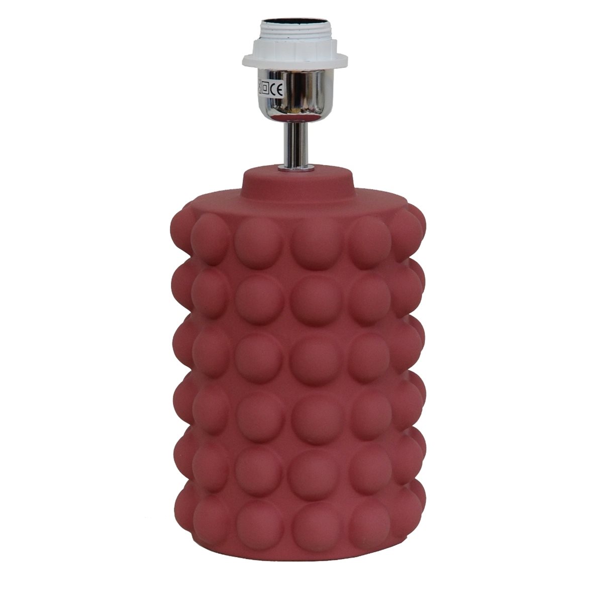 Hallbergs Belysning Bubbels Lampfot S Welcoming red 15cm | Inomhusbelysning - Bordslampor - Lampfötter | Lampspecialisterna