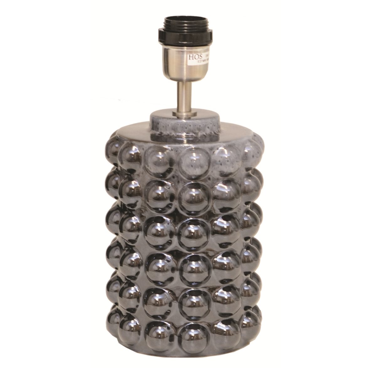 Hallbergs Belysning Bubbels Lampfot S Blue stone 15cm | Inomhusbelysning - Bordslampor - Lampfötter | Lampspecialisterna