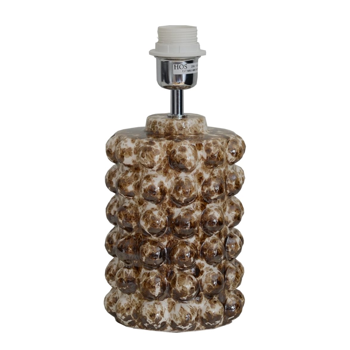 Hallbergs Belysning Bubbels Lampfot S Tiramisu 15cm | Inomhusbelysning - Bordslampor - Lampfötter | Lampspecialisterna