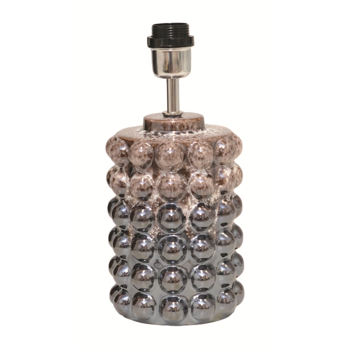 Hallbergs Belysning Bubbels Lampfot S Chocolate fudge 15cm