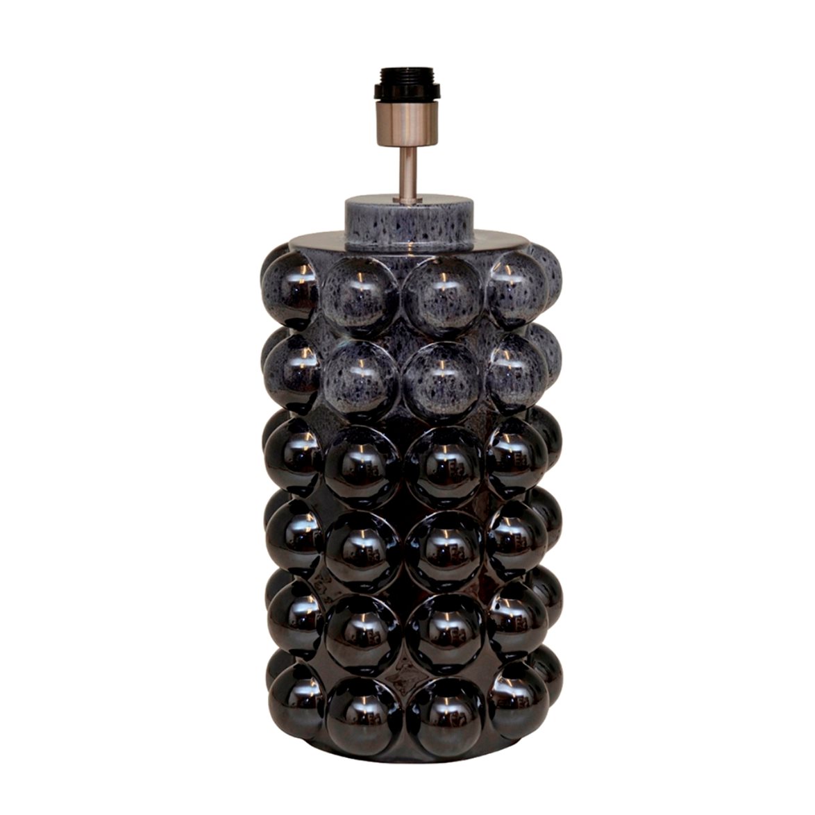 Hallbergs Belysning Bubbels Lampfot L Blue stone 23cm | Inomhusbelysning - Bordslampor - Lampfötter | Lampspecialisterna