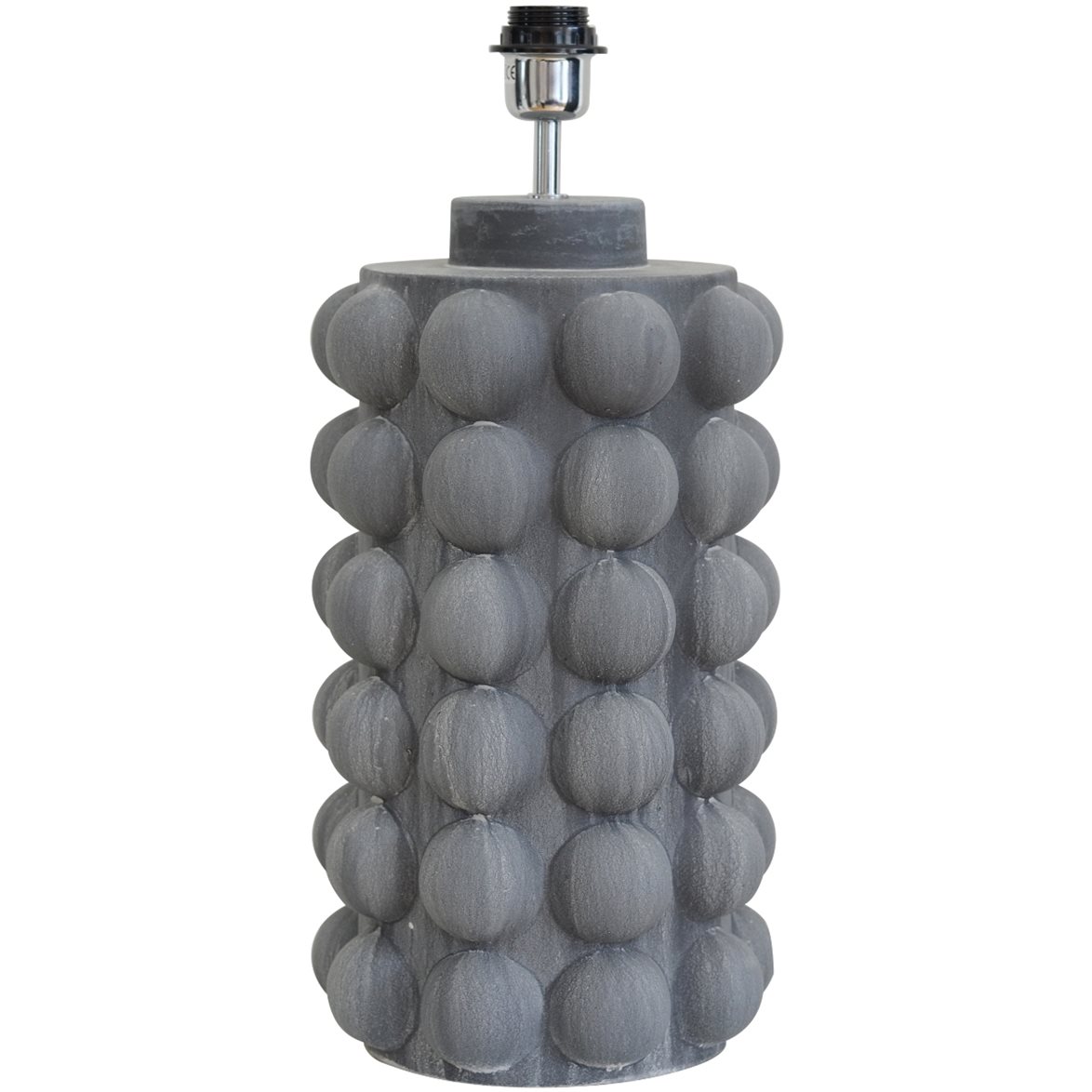 Hallbergs Belysning Bubbels Lampfot L Concrete 23cm | Inomhusbelysning - Bordslampor - Lampfötter | Lampspecialisterna