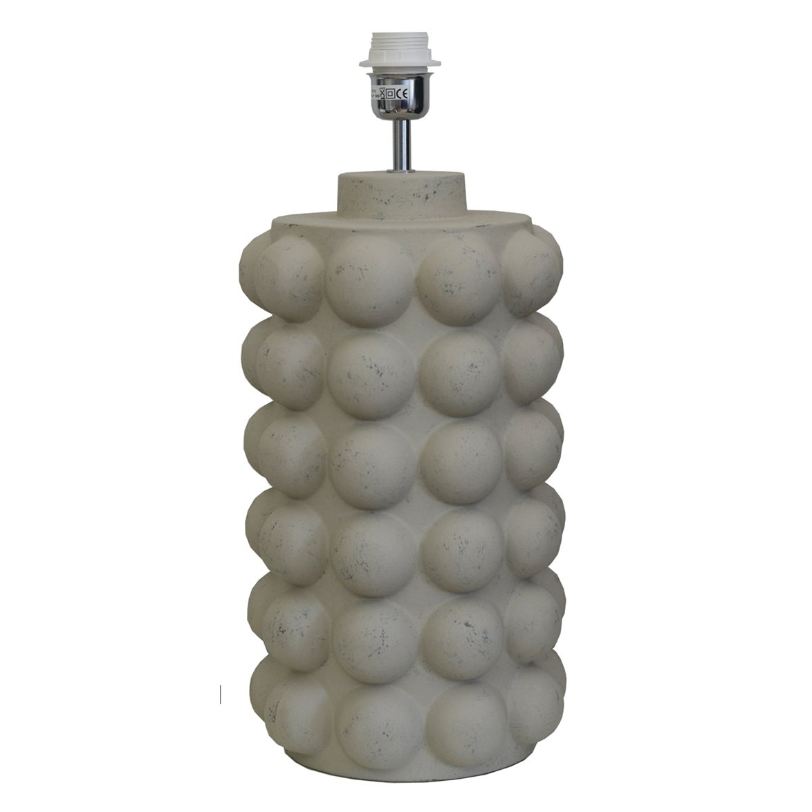 Hallbergs Belysning Bubbels Lampfot L Natur 23cm | Inomhusbelysning - Bordslampor - Lampfötter | Lampspecialisterna