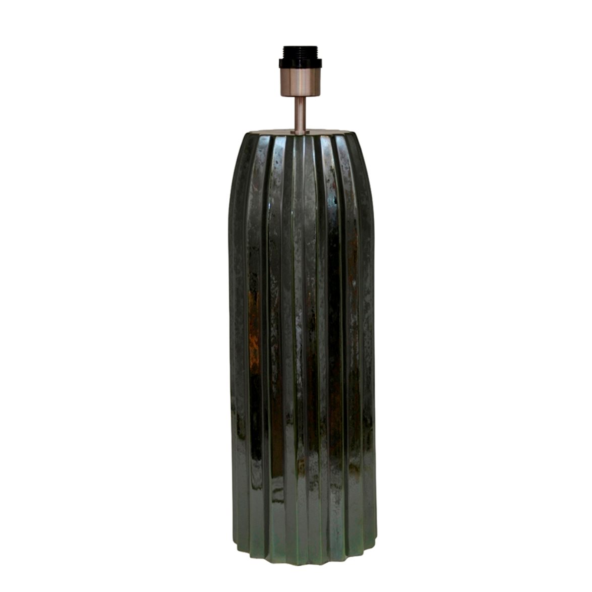 Hallbergs Belysning Bullet Lampfot Evergreen 16cm | Inomhusbelysning - Bordslampor - Lampfötter | Lampspecialisterna