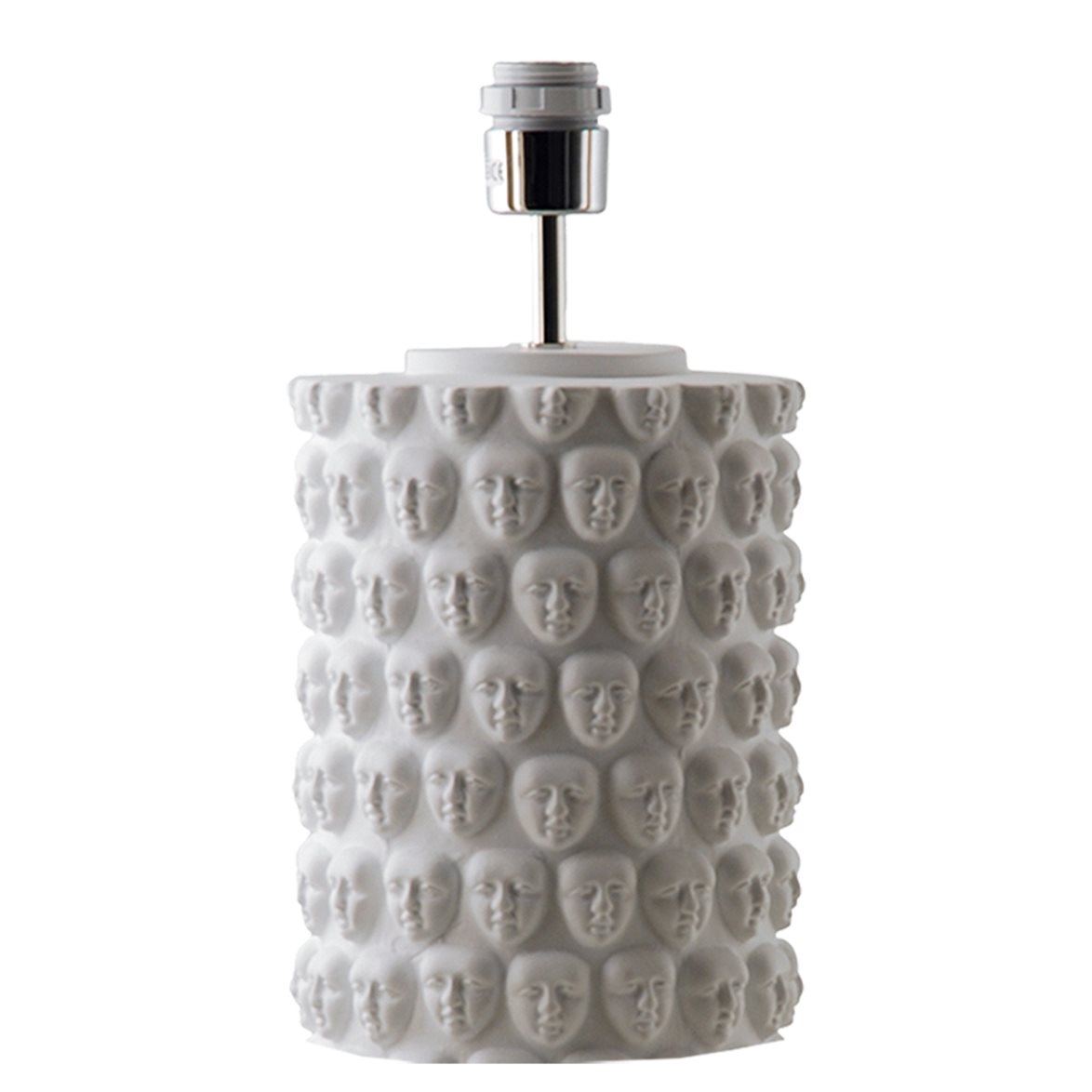 Hallbergs Belysning Faces Lampfot Vit 15cm