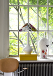Bella Lampfot White 19cm