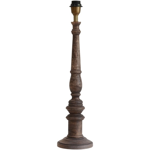 Oxford Lampfot Hög Brun 15,5cm