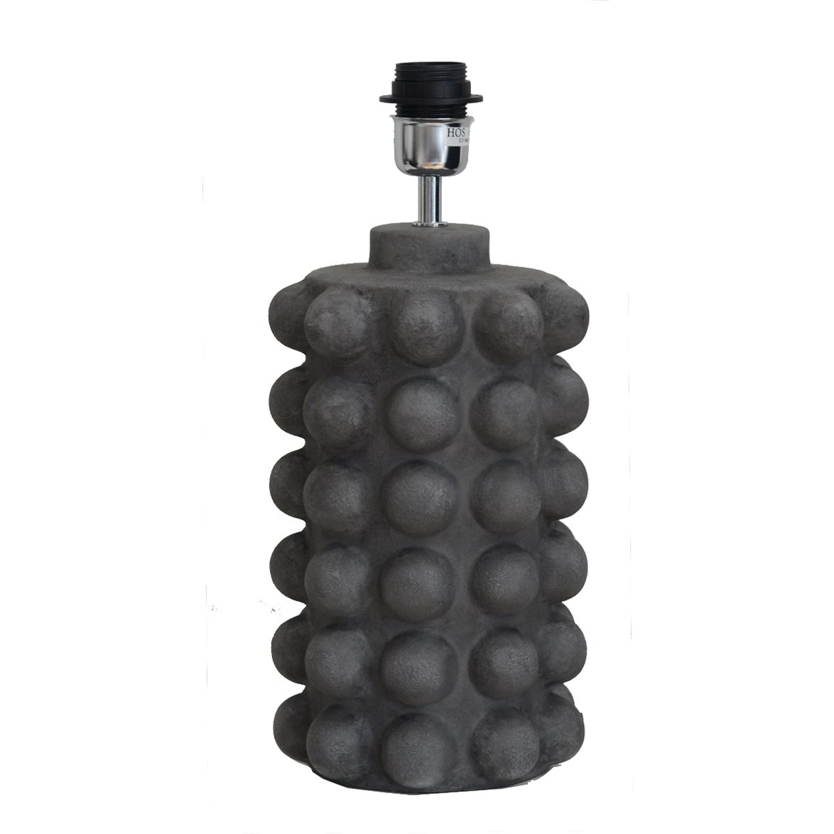 Hallbergs Belysning Bubbels Lampfot M Concrete 18cm | Inomhusbelysning - Bordslampor - Lampfötter | Lampspecialisterna