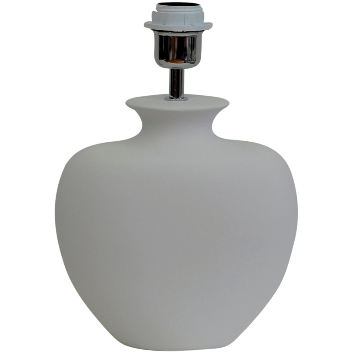 Hallbergs Belysning Stillness Lampfot White 20cm | Inomhusbelysning - Bordslampor - Lampfötter | Lampspecialisterna