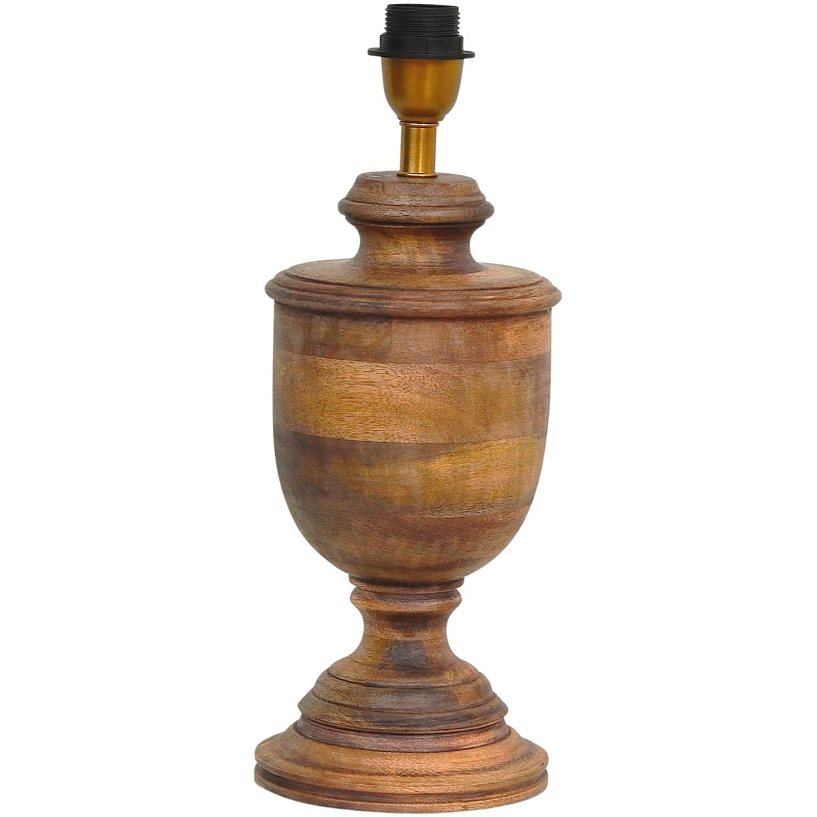 Hallbergs Belysning Monterey Lampfot &Aring;ldrat tr&auml; 15cm