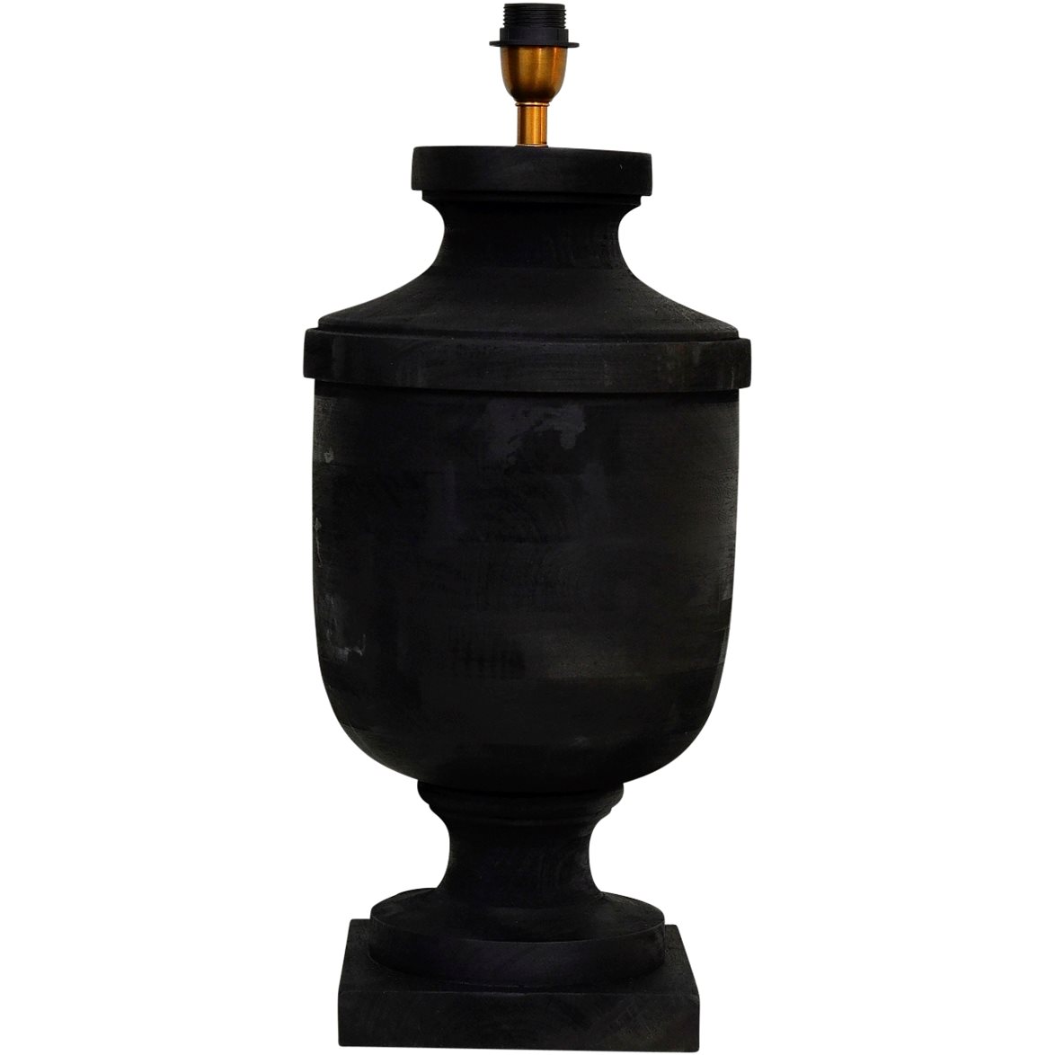 Hallbergs Belysning Monterey Lampfot Antik svart 27cm