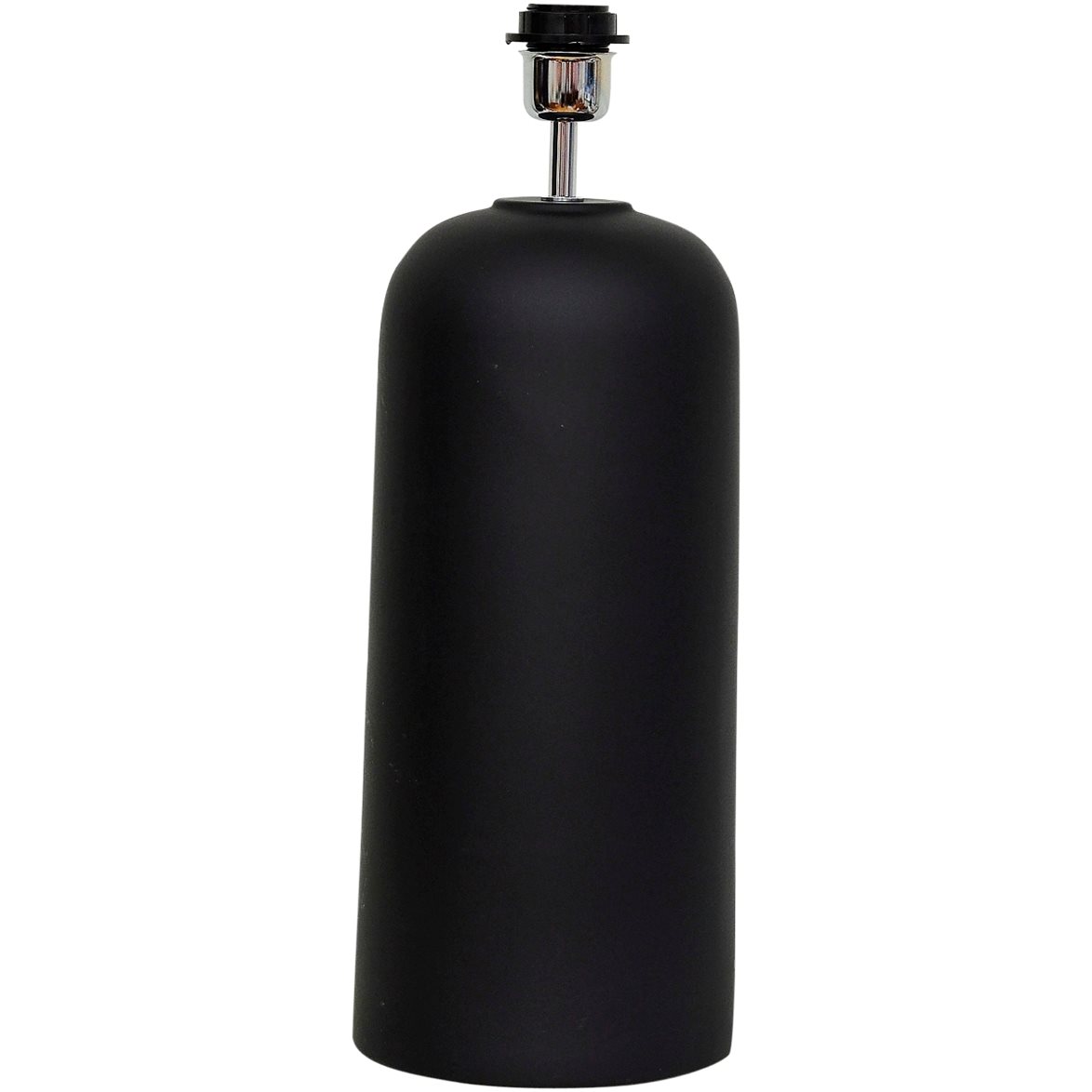 Hallbergs Belysning Laguna Lampfot Matt svart 18cm | Inomhusbelysning - Bordslampor - Lampfötter | Lampspecialisterna