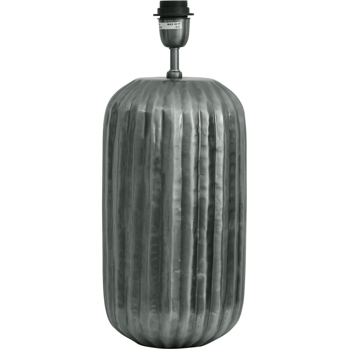 Hallbergs Belysning Melissa Lampfot L Antik silver 20cm