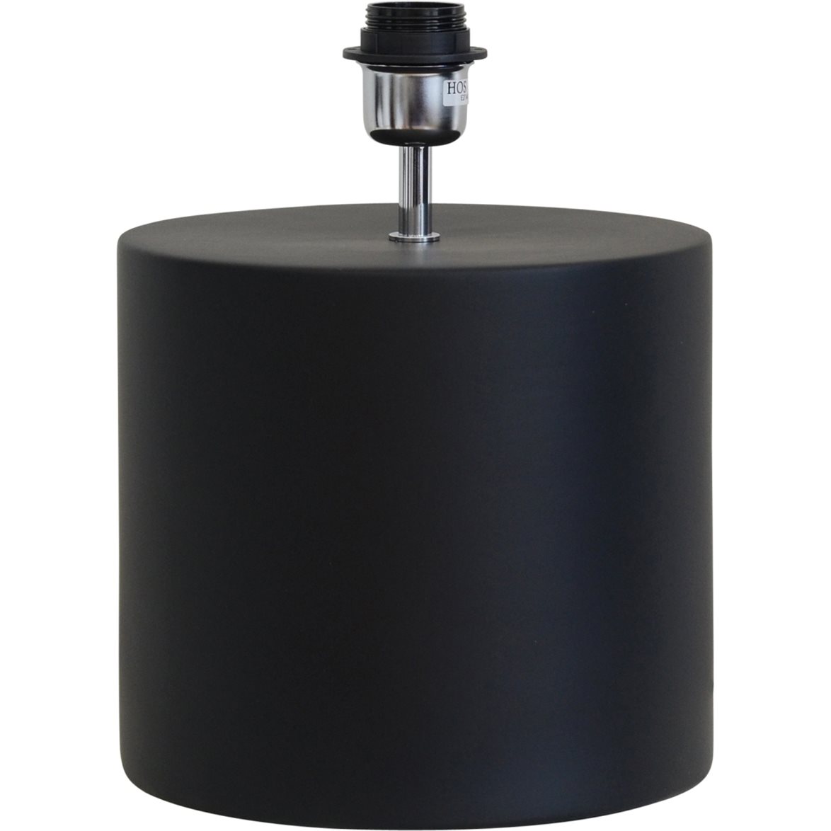 Hallbergs Belysning Manhattan Lampfot S Matt svart 23cm | Inomhusbelysning - Bordslampor - Lampfötter | Lampspecialisterna