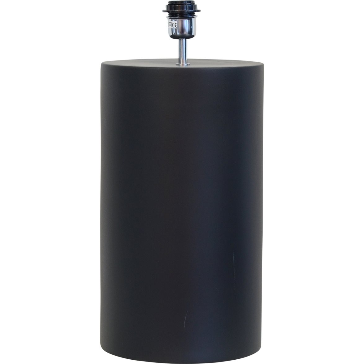 Hallbergs Belysning Manhattan Lampfot L Matt svart 23cm