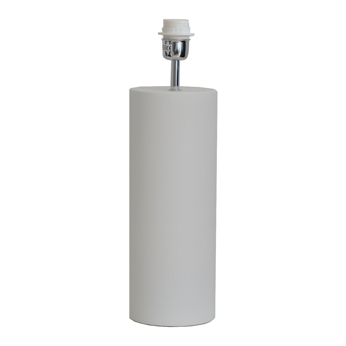 Hallbergs Belysning Manhattan Lampfot Matt vit 13cm | Inomhusbelysning - Bordslampor - Lampfötter | Lampspecialisterna