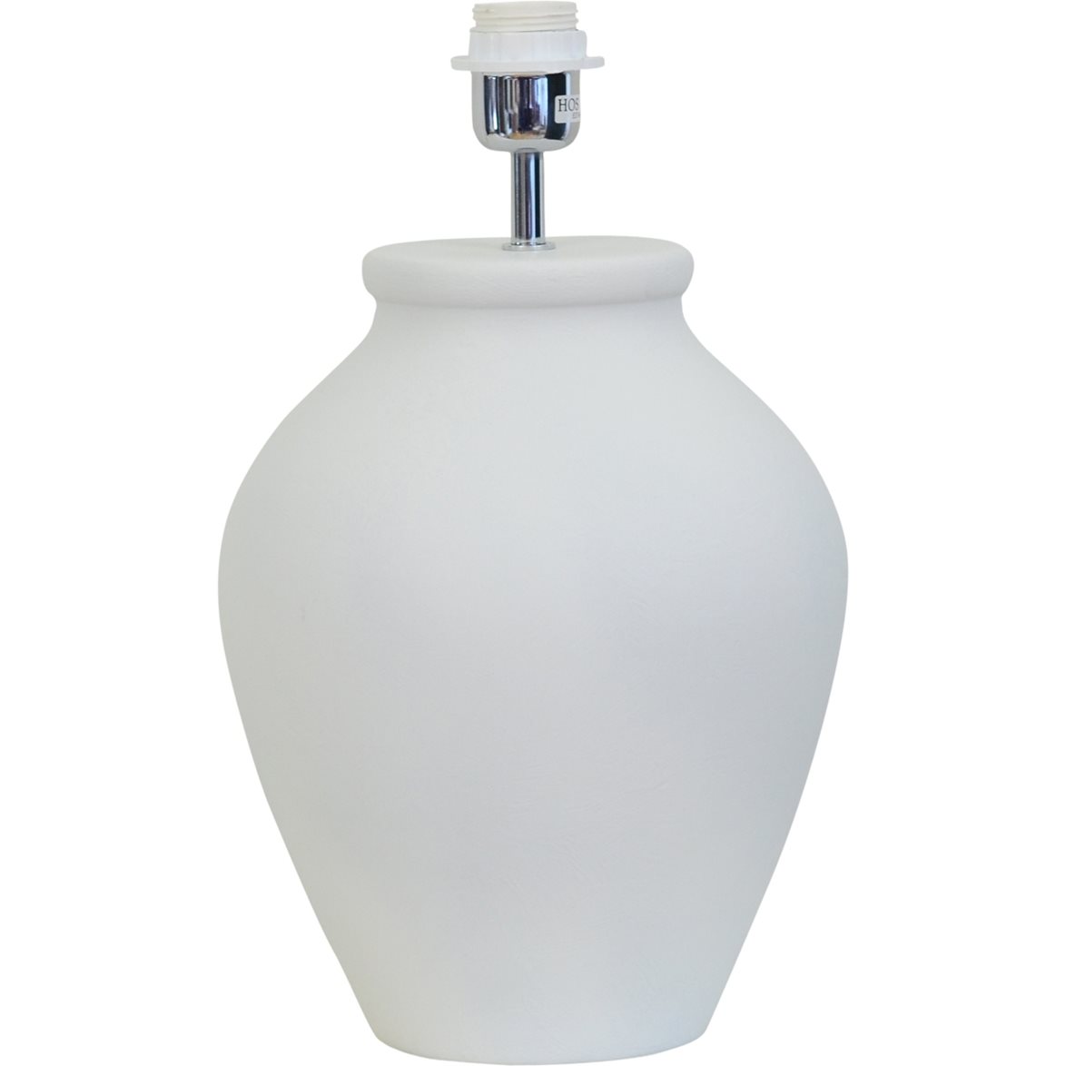 Hallbergs Belysning Casagrande Lampfot Matt vit 24cm