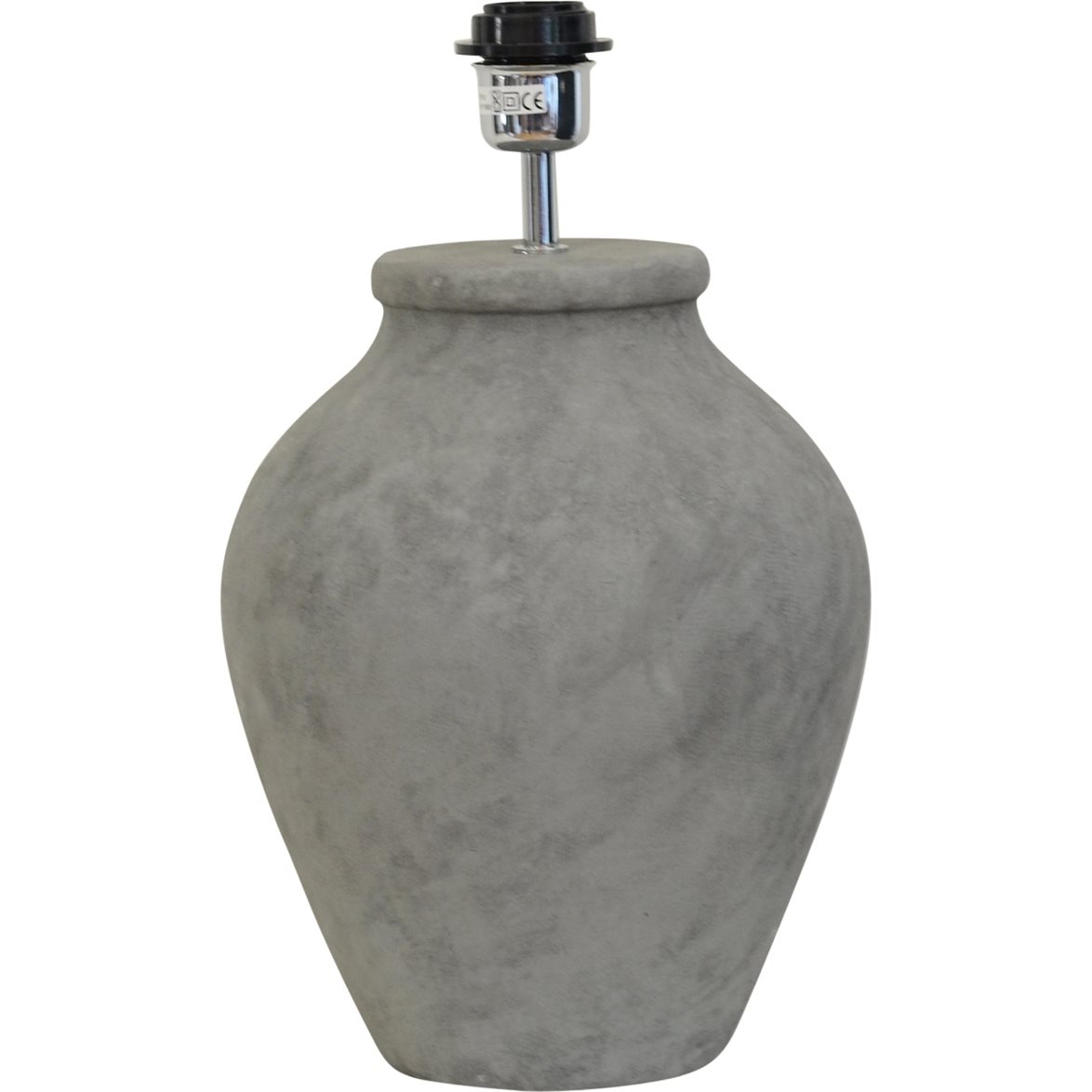 Hallbergs Belysning Casagrande Lampfot Betong 24cm | Inomhusbelysning - Bordslampor - Lampfötter | Lampspecialisterna