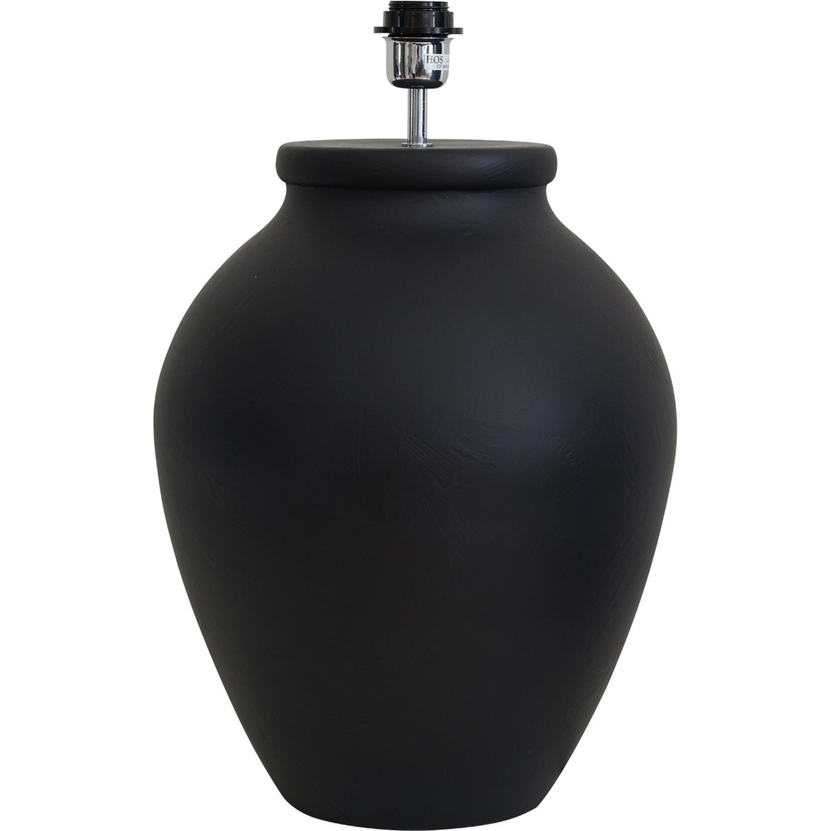 Hallbergs Belysning Casagrande Lampfot Svart 34cm