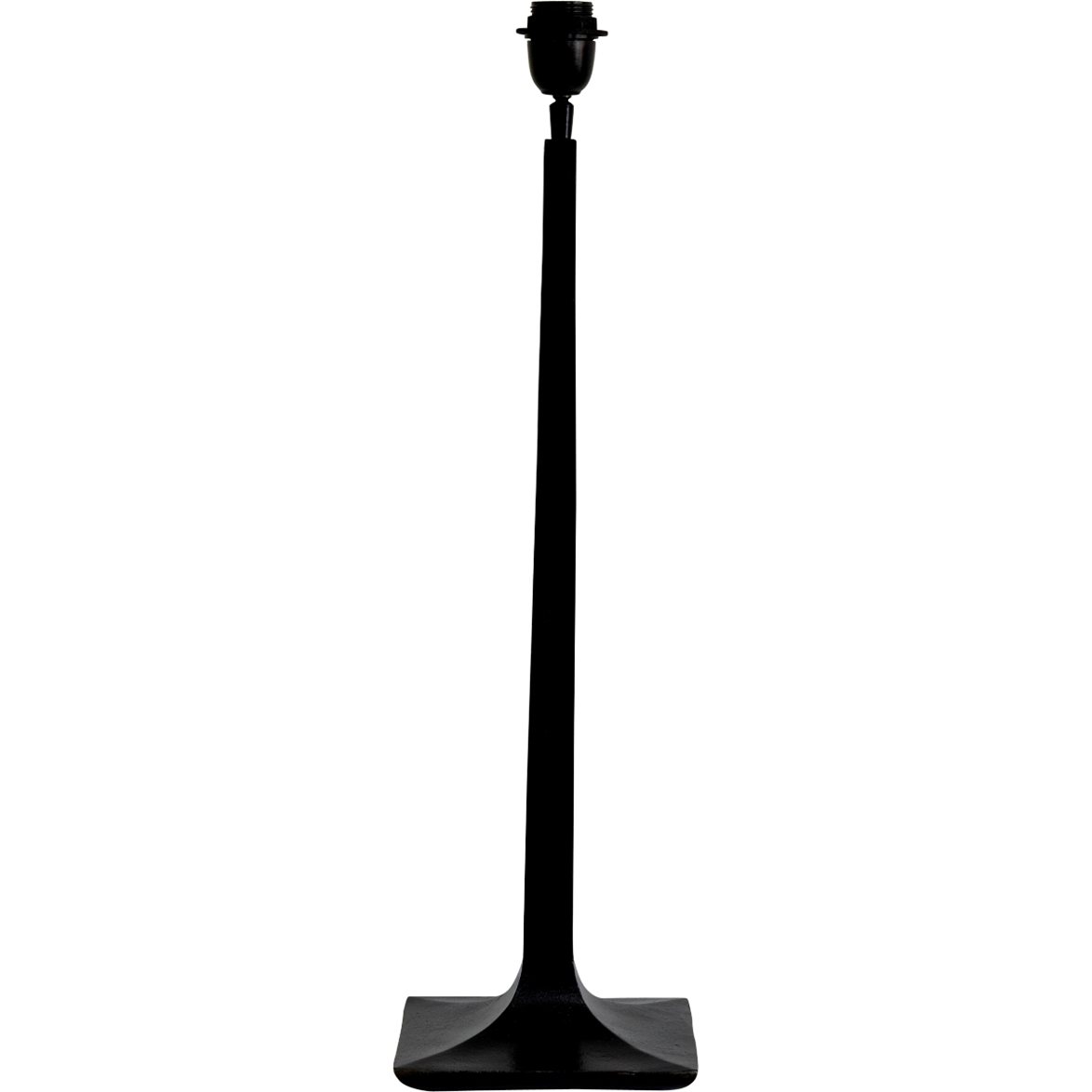 Hallbergs Belysning Belcourt Lampfot Matt svart 18cm