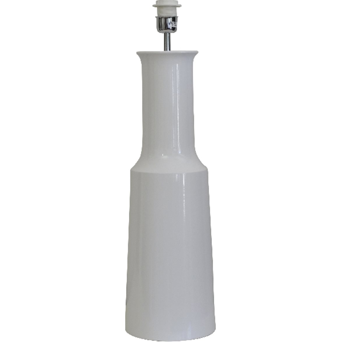 Hallbergs Belysning Palma Bordslampa Glossy white 19 cm