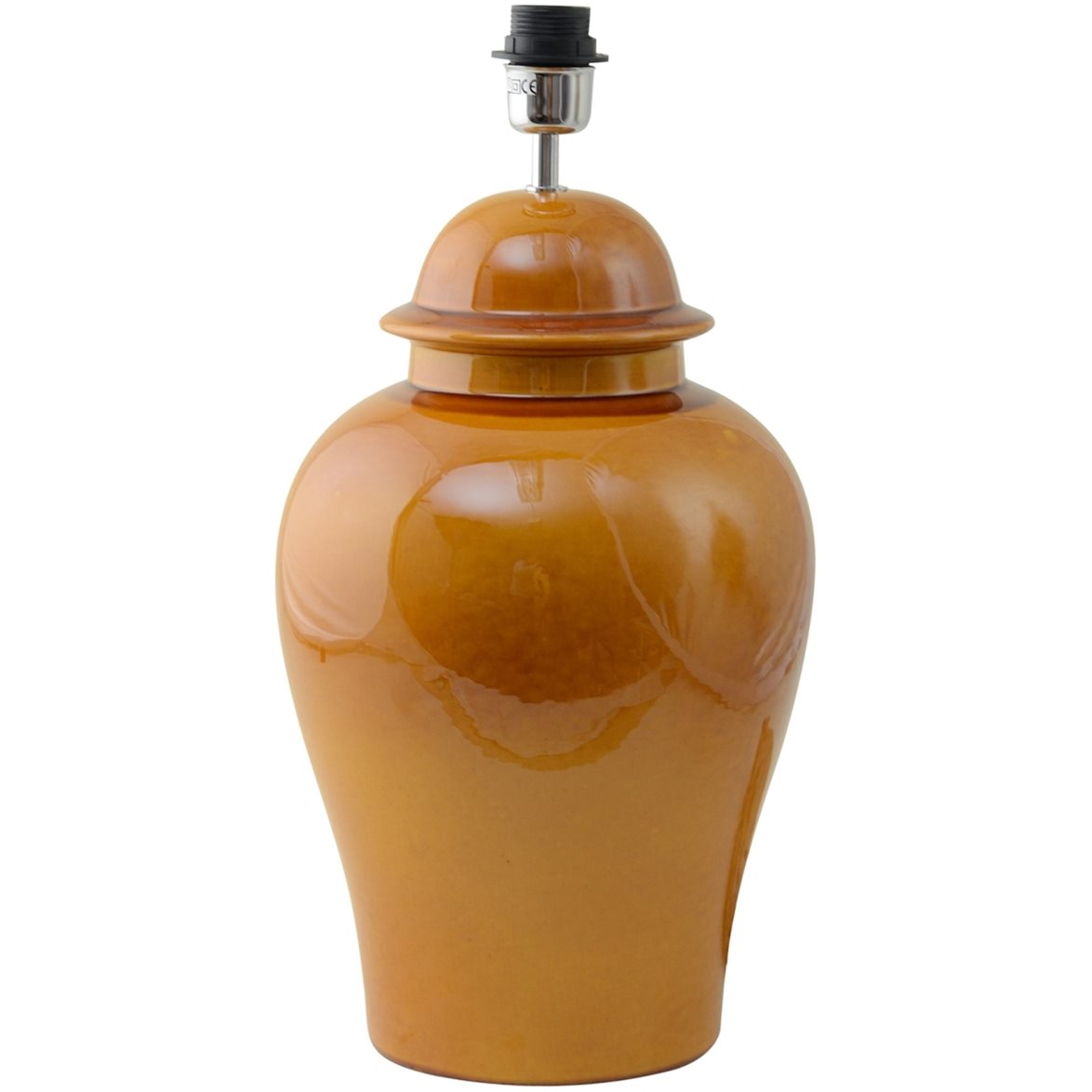 Hallbergs Belysning Ming Lampfot Mustard 27cm